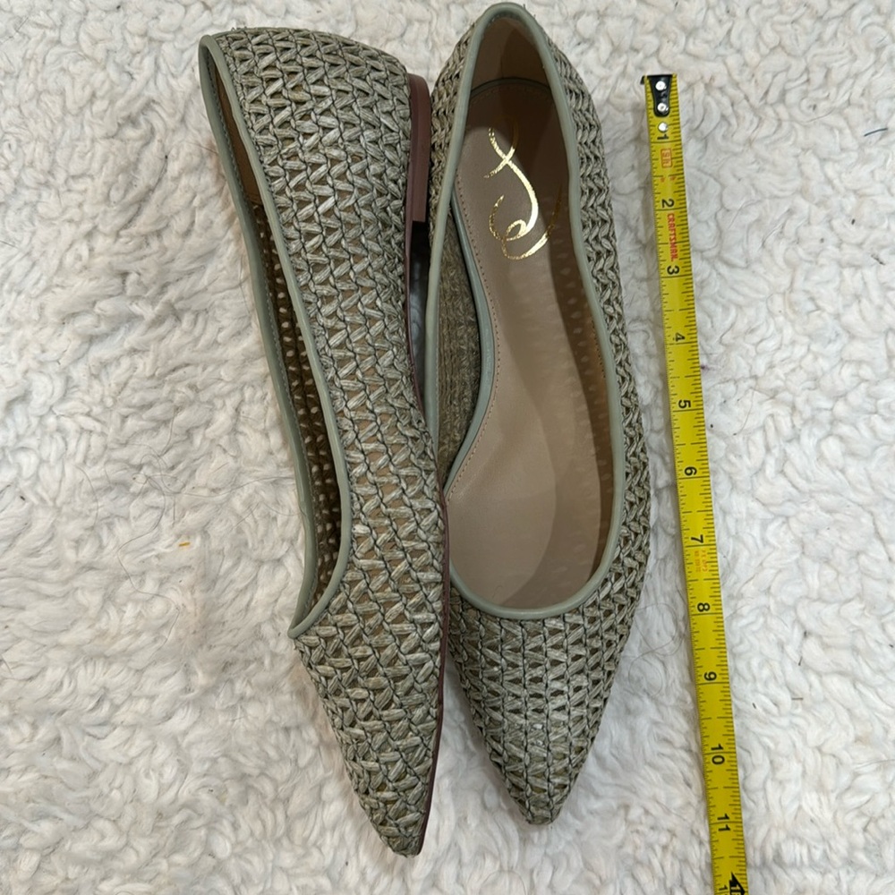 NWOT Sam Edelman Sz 8 Seagreen flats